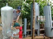 Thiết bị xử lý nước sạch đưa nước sạch đến học sinh vùng cao