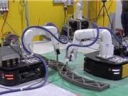Robot có khả năng in 3D các cấu trúc bê tông