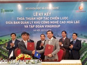 Vingroup triển khai dự án nghìn tỷ tại Khu CNC Hòa Lạc