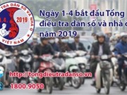 Bắt đầu cuộc Tổng điều tra dân số và nhà ở lớn nhất từ trước đến nay