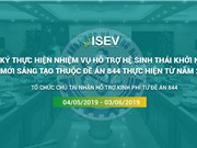 Tuyển chọn đơn vị tham gia Đề án 844 cho năm 2020