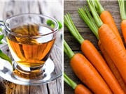 Trà xanh và cà rốt có thể giúp điều trị bệnh Alzheimer
