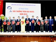 Giải Trần Đại Nghĩa 2019: Trí tuệ và sự cống hiến của giới khoa học