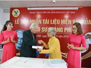 Tiếp nhận hơn 2.000 tài liệu, hiện vật của nhà soạn từ điển Hoàng Phê