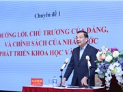 Bồi dưỡng nghiệp vụ quản lý nhà nước về KH&CN dành cho lãnh đạo Sở KH&CN