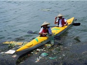 Nghiên cứu ô nhiễm rác thải nhựa trên sông: Những bước sơ khai