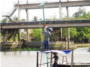 Cảnh báo xâm nhập mặn bằng hệ thống quan trắc tự động