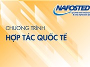Tiếp nhận hồ sơ tham gia chương trình hợp tác song phương NAFOSTED - FWO năm 2020