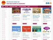 Kho bài giảng điện tử của Bộ GD-ĐT: Kênh tham khảo hữu ích cho thầy cô, học sinh và phụ huynh