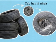 Lốp xe: Nguồn phát thải vi nhựa ít người biết đến