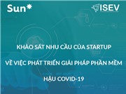 Khảo sát nhu cầu để hỗ trợ nhân sự cho các startup phát triển phần mềm hậu Covid-19 