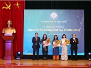 Trao 16 giải thưởng báo chí về KH&CN năm 2019