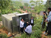 Mô hình thu trữ nước sinh hoạt