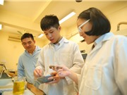Hai học sinh lớp 8 ứng dụng vật liệu nano TiO2 để xử lý nước thải hộ gia đình