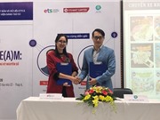 ETS và Học viện Sáng tạo S3 hợp tác xây dựng tủ sách STEM