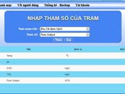Xây dựng hệ thống giám sát trực tuyến thông số môi trường nước thải, khí thải