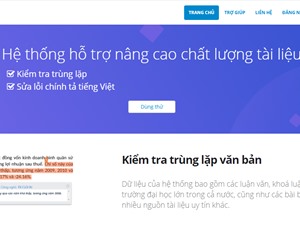 DoIT: Công cụ phát hiện đạo văn cho tiếng Việt