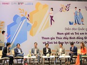 Lần đầu tổ chức diễn đàn quốc gia về nam giới tham gia thúc đẩy bình đẳng giới
