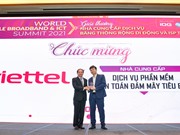Viettel nhận 3 giải thưởng thuộc lĩnh vực viễn thông và điện toán đám mây
