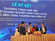 Ra mắt sàn thương mại điện tử kết nối doanh nghiệp Việt Nam-EU