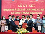 Hợp tác khung giữa Bộ KH&CN và Liên hiệp các hội KH&KT Việt Nam giai đoạn 2021-2030: Tổ chức nhiều diễn đàn khoa học thiết thực