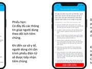 Phần mềm đăng ký tiêm vaccine Covid-19