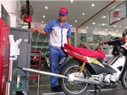 Hà Nội kiểm tra khí thải xe máy miễn phí