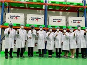 Hơn 400 nghìn liều vaccine đầu tiên do Úc hỗ trợ đến Việt Nam
