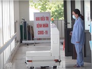 Robot VIBOT hỗ trợ đắc lực công tác phòng, chống dịch Covid-19