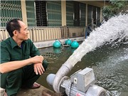 Máy dọn bùn đáy ao ba trong một