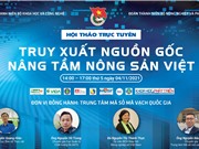 Hội thảo về truy xuất nguồn gốc nông sản