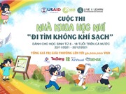 Nhà khoa học nhí “đi tìm không khí sạch”