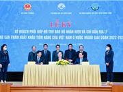 Ba bộ phối hợp hỗ trợ bảo hộ nhãn hiệu và chỉ dẫn địa lý cho sản phẩm có tiềm năng xuất khẩu