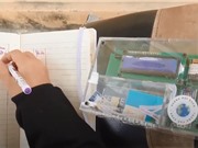 Nhà khoa học nhí trải nghiệm "Đi tìm không khí sạch"