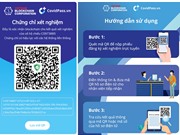 Hồ sơ xét nghiệm Covid xác thực trên nền tảng Blockchain