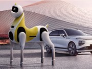 Kỳ lân máy có thể chở và tương tác với người