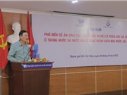 Bộ KH&CN phối hợp với ĐHQG-HCM thực hiện Đề án 2395