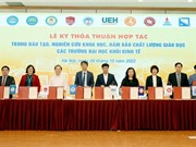 10 trường đại học khối ngành kinh tế cho phép trao đổi sinh viên