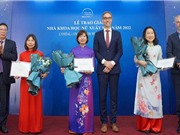Ba nhà khoa học nữ nhận giải thưởng L’Oréal – UNESCO 