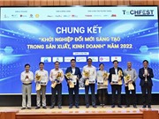 Chung kết cuộc thi “Khởi nghiệp đổi mới sáng tạo trong sản xuất, kinh doanh”