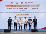 250 đề tài đoạt giải thưởng KH&CN sinh viên năm 2022