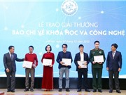 17 tác phẩm đoạt giải báo chí về khoa học và công nghệ năm 2021