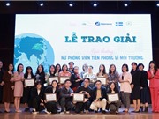 Giải "Nữ phóng viên tiên phong vì môi trường": Báo Khoa học & Phát triển giành 2 giải chính