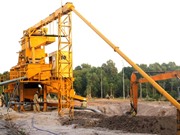 Hệ thống sàng rửa cát nhiễm mặn