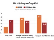 Khu vực Đông Á và Thái Bình Dương: Tăng trưởng kinh tế chững lại