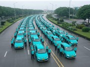 500 xe taxi điện đầu tiên lăn bánh ở Việt Nam