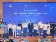 Cuộc thi ‘Sáng kiến khoa học 2023’ của báo Vnexpress: 6 giải pháp, sáng kiến đoạt giải