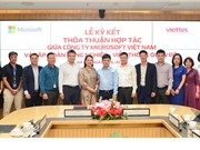 Viettel hợp tác với Microsoft để triển khai công nghệ điện toán đám mây và AI