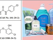 Thử nghiệm triclocarban và triclosan trong mỹ phẩm