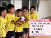 Nhà khoa học nhí góp phần thay đổi nhận thức về không khí sạch